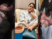 Rashmika Mandanna : వీల్ చైర్లో కనిపించిన రష్మిక మందన్న, అభిమానుల ఆకాంక్ష rashmika