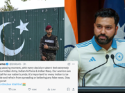 Rohit Sharma : ఉద్రిక్త పరిస్థితుల్లో రోహిత్ శర్మ స్పందన Rohit Sharma, India Pakistan tensions, fake war videos, Operation Sindhoor, Indian Army news, AI generated videos, social media misinformation, Indian Air Force, Rohit Sharma tweet, India Pakistan conflict 2025