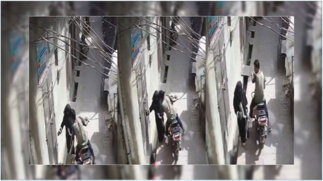 Burqa-Clad Woman Harassed on Street: Shocking Viral Video from Meerut